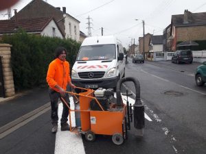 travaux automne signalisation horizontale