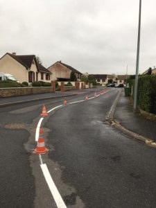 travaux automne signalisation horizontale