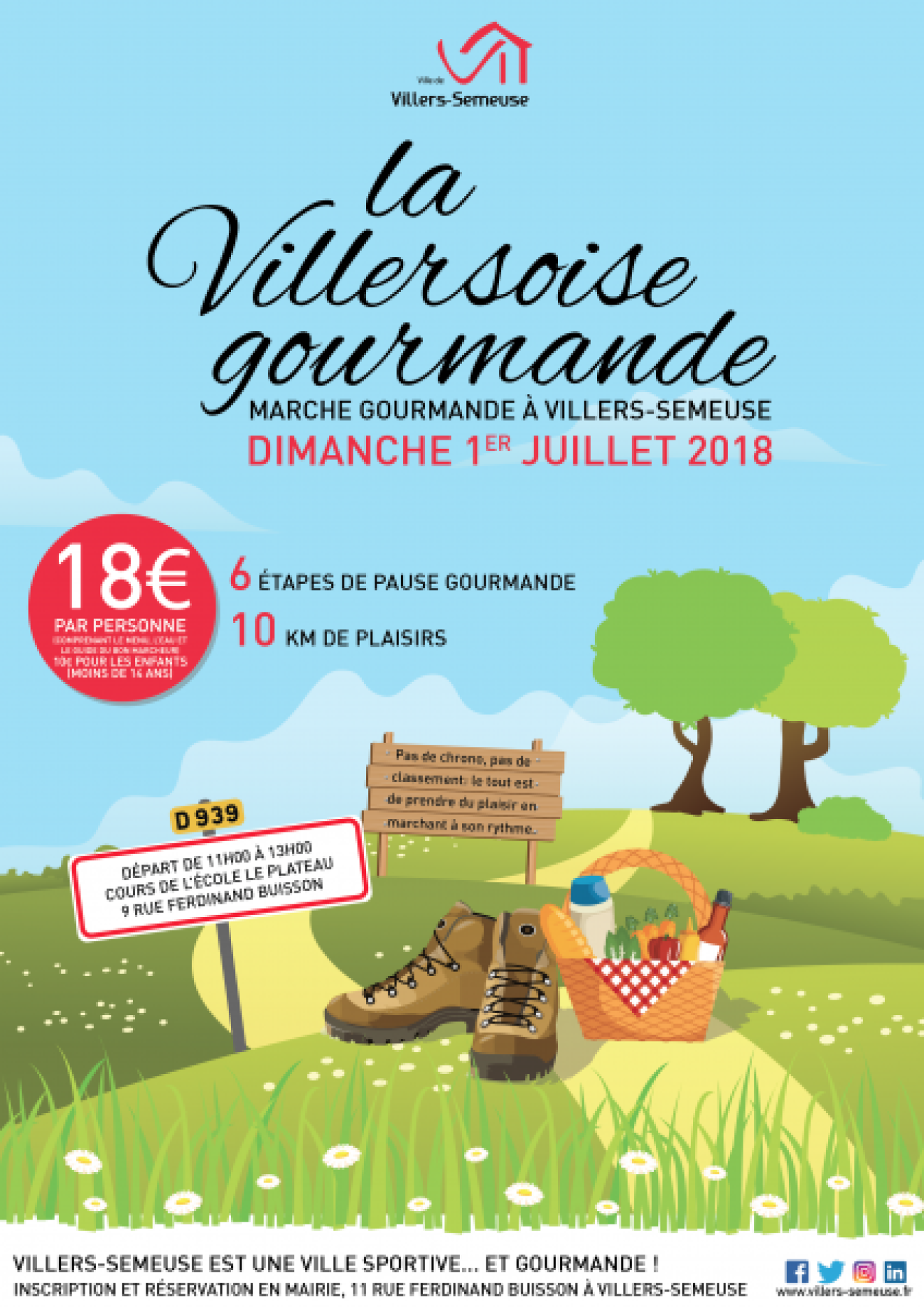 La Villersoise Gourmande, Marche Gourmande à Villers-Semeuse - Commune ...