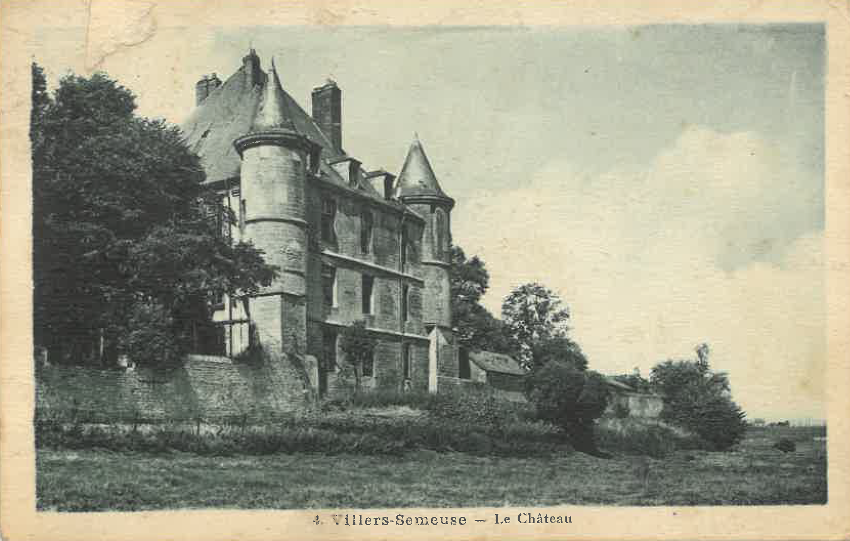 Panneau-histoire-chateau-villers - Commune De Villers-Semeuse