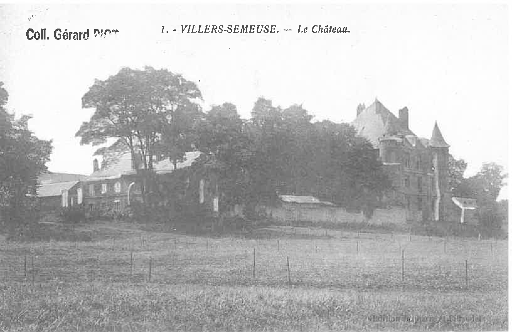 Panneau-histoire-chateau-villers - Commune De Villers-Semeuse