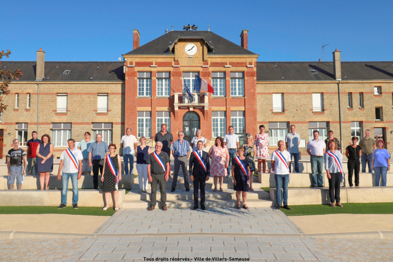 Photo Officielle Du Conseil Municipal | Commune De Villers-Semeuse